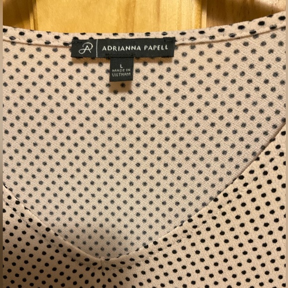 Adrianna Papell V-Neck Blouse - Picture 3 of 3